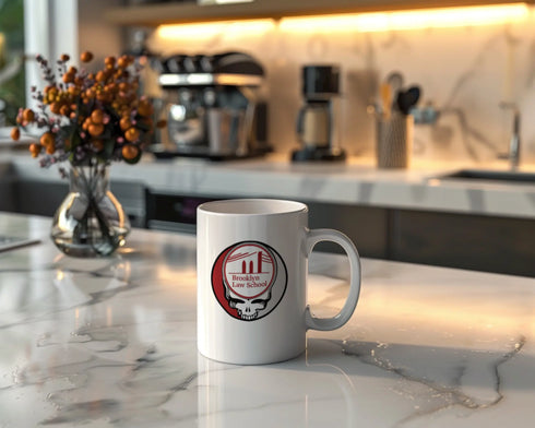 Grateful Dead - Brooklyn Law School Stealie 15 Ounce Coffee Mug - StealieShop